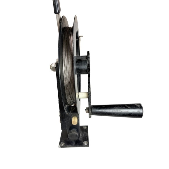 Vintage MAC-JAC Fishing Line Downrigger Counter Trolling Depth Measure Reel Boat - Picture 6 of 16